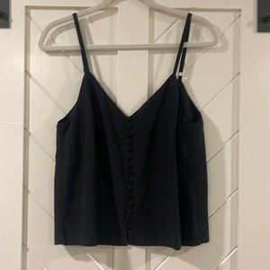 MADEWELL button up black tank
